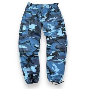 Blue Camo Men’s Cargo Pants